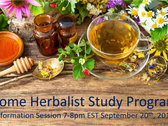 Home Herbalist Study Program Information Sessions