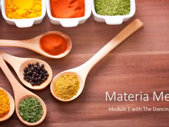 Materia Medica Module 1 (HHSP)