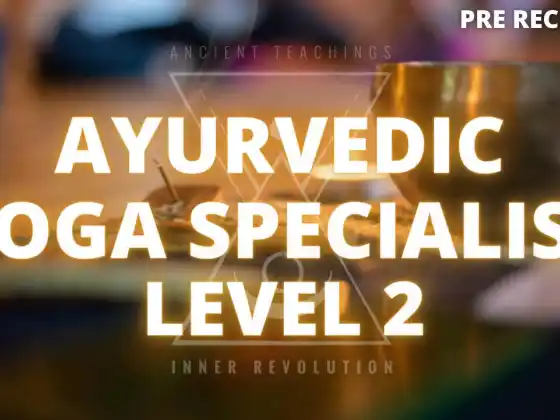 Ayurveda ve Yoga Seviyesi - 2 (40 saat)