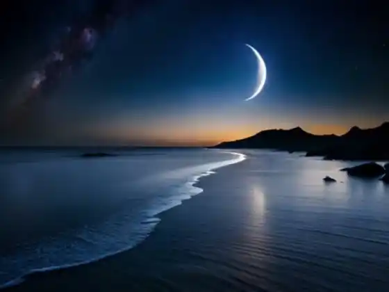 Rituel et méditation de la nouvelle lune se manifestant par le souffle divin