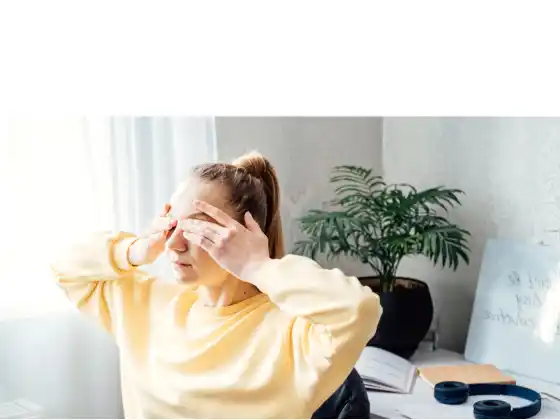Yoga et massage du visage : yoga et massage des yeux pour soulager la fatigue oculaire, les maux de tête, les migraines et les allergies