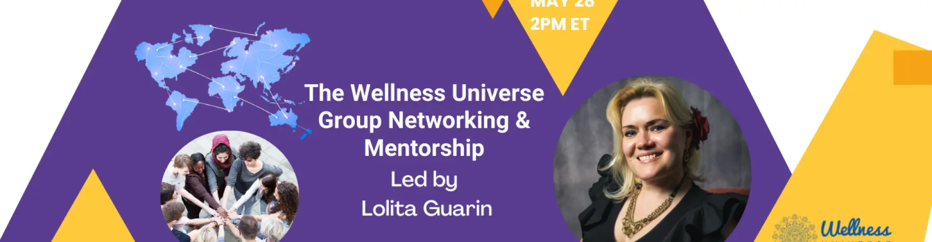 WU Group 与 Lolita Guarin 建立联系并进行指导 - Online Class by The Wellness Universe