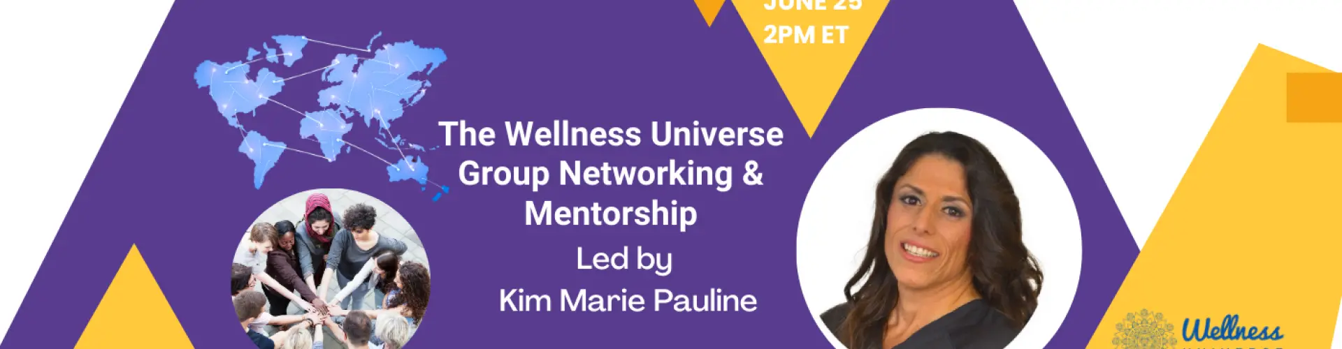 WU Group 与 Kim Marie Pauline 的交流与指导 - Online Class by The Wellness Universe