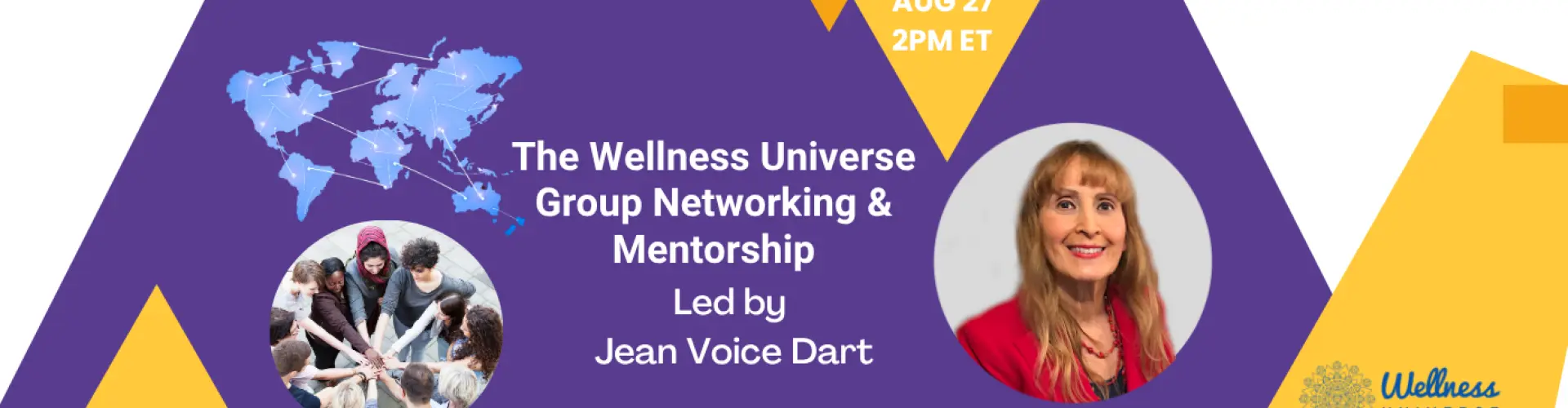 Групповое общение и наставничество WU с Джин Войс Дарт - Online Class by The Wellness Universe